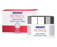 Крем-маска омолаживающая ночная с ретинолом, 50 мл NovaClear Retinol 