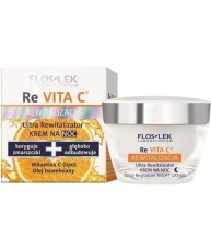 Ультра регенерирующий ночной крем 40+ Re Vita C Revitalization Ultra revitalizer night cream 40+, 50 мл Floslek 