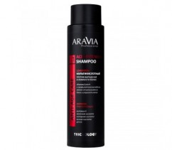 Шампунь мультикислотный против выпадения и ломкости волос acid intensive shampoo Ultra Serum ARAVIA Professional 