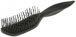 Щетка для укладки вогнутая продувная DEWAL BR69539 black