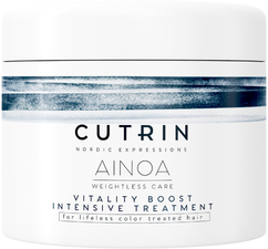 Маска для сияния и поддержания цвета волос CUTRIN AINOA VITALITY BOOST INTENSIVE TREATMENT