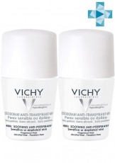 Подарочный набор Дезодорант-антиперспирант 48 часов для чувствительной кожи (2шт.) DEODORANTS VICHY