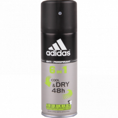 Дезодорант спрей мужской Adidas Cool&Dry 6в1 