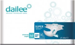 Подгузники для взрослых, 30 шт { мин.заказ 2 } Dailee Super [4] X-Large 