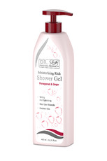 Увлажняющий питательный крем-гель для душа с гранатом и имбирем Dr. Sea