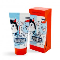 Черная кислородная маска для очищения пор Elizavecca Hell-Pore Bubble Blackboom Pore Pack