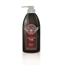 Деликатный очищающий шампунь с березовым дегтем KONDOR Hair Soap TAR - «ДЕГОТЬ»