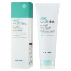 Пенка для умывания с экстрактом центеллы азиатской Tony Moly Derma Master Lab. Cica Mild Foam Cleanser 