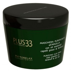Маска для жирных волос очищающая Plus 33 PURIFYING CLAY MASK Phytorelax 