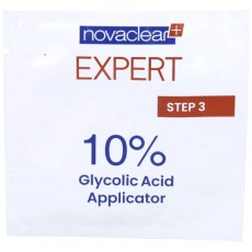 Салфетка аппликатор 10% гликолевой кислоты NovaClear Expert 