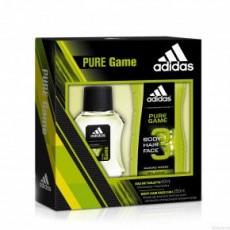 Набор мужской Adidas Pure Game (туалетная вода 50 мл + гель для душа 250 мл)