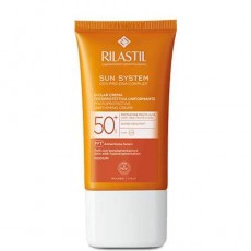 Крем выравнивающий тон кожи склонной к гиперпигментации SPF 50+ тон натур.беж Rilastil D-CLAR 