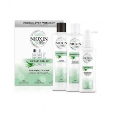 Набор для чувствительной кожи головы и волос (шампунь 200 мл + кондиционер 200 мл + сыворотка 100 мл) Nioxin Scapl Relief