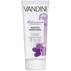 Крем для рук Цветок Фиалки & Рисовое Молоко VANDINI SENSTIVE Hand Cream Violet Blossom & Rice Milk Aldo Vandini