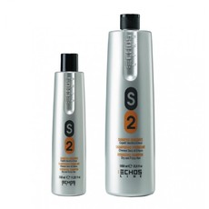 Шампунь для сухих и вьющихся волос с молочными протеинами / S2 Dry & Frizzy Hair Shampoo ECHOS LINE