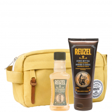 Комплект Reuzel Duo: масло для бритья и лосьон после бритья