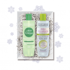 Подарочный набор Evoluderm (Мицеллярная вода для жирной кожи, 250мл + Лосьон-тоник с цинком и экстрактом зеленого чая, 250мл)
