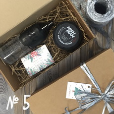 Подарочный набор для мужчин №5 (• Гель для бритья NISHMAN 03 Shaving gel 400 мл • Воск для укладки NISHMAN 09 Cola 150 мл) NISHMAN 