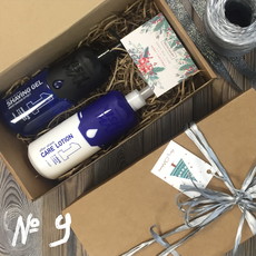 Подарочный набор для мужчин №9 (• Лосьон после бритья NISHMAN 1 Iceberg 400 мл • Гель для бритья NISHMAN 01 Shaving gel 400 мл) NISHMAN 