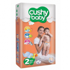 Подгузники Cushy Baby Jumbo 2 Mini (3-6 кг) 80 шт