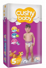 Подгузники Cushy Baby Jumbo 5 Junior (11-25 кг) 52 шт