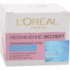 Крем для лица L'Oreal Dermo Expertise Увлажнение эксперт для нормальной и смешанной кожи