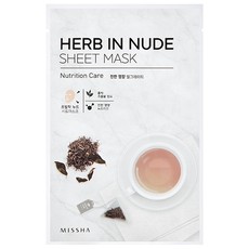 Маска для лица MISSHA Herb In Nude Sheet Mask (Nutrition Care), 3уп.