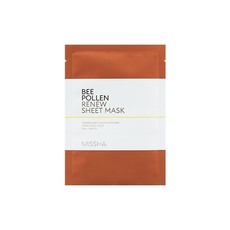 Обновляющая тканевая маска для лица MISSHA Bee Pollen Renew Sheet Mask 3шт