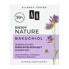Нормализующий разглаживающий крем день-ночь, 50 мл AA ENJOY NATURE БАКУЧИОЛ 