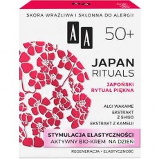 Активный био-крем дневной Стимуляция эластичности, 50мл AA JAPAN RITUALS 50+ 