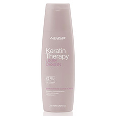 Кондиционер-гладкость для волос ухаживающий (без сульфатов, солей и парабенов) Lisse Design Keratin Therapy Alfaparf