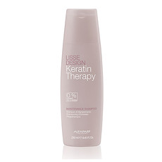 Шампунь-гладкость для волос ухаживающи (без сульфатов, солей и парабенов) Lisse Design Keratin Therapy Alfaparf