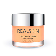 Антивозрастной крем для лица Youth 21 Cream (Red ginseng) REAL SKIN 