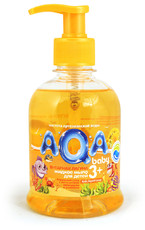 Жидкое мыло для детей "Янтарная лагуна" AQA baby