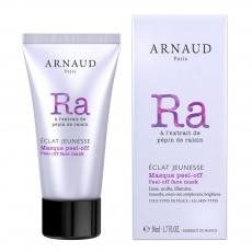 Маска для лица разглаживающая, придает сияние, выравнивает тон с экстрактом виноградных косточек для всех типов кожи Ra a L’extrait de pepin de raisin/ECLAT JEUNESSE/Peel-off Face Mask, 50мл ARNAUD PARIS 