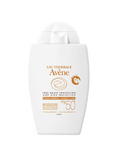 Солнцезащитный крем с минеральным экраном Fluide Minéral SPF 50+ AVENE 