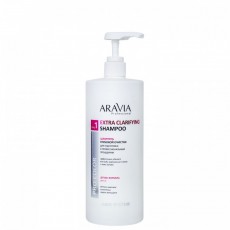 Шампунь глубокой очистки для подготовки к профессиональным процедурам Extra Clarifying Shampoo, 1000 мл ARAVIA Professional 