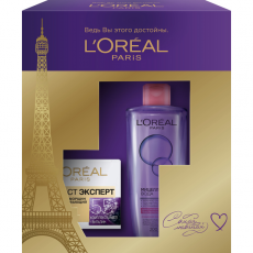 Подарочный набор (Крем для лица Возраст Эксперт 55+, Мицеллярная вода для сухой и чувствительной кожи) L'Oreal Paris 