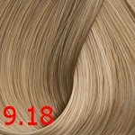 9.18 Светлый блондин матовый пепельный