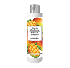 БИО Гель для душа «Сочное манго» освежающий Vitamin Bio Beauty