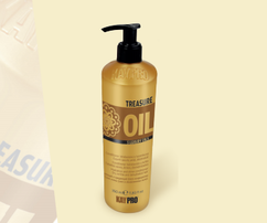 Увлажняющий и придающий блеск кондиционер для сухих, хрупких и обезвоженных волос TREASURE OIL 5 LUXURY OILS KAYPRO