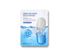 Маска тканевая увлажняющая Aqua Collagen Daily Solution Mask с гиалуроновой кислотой и коллагеном BONIBELLE 