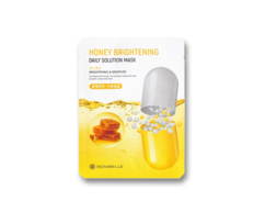 Маска тканевая увлажняющая Honey Brightening daily solution mask с экстрактом меда BONIBELLE 