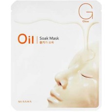 Маска для лица на тканевой основе MISSHA Oil-Soak Mask [Glow], 2уп