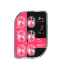 Масло для восстановление и разглаживание сильно поврежденных волос Pro-Keratin Hair Repair ELLIPS 