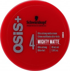 Ультрасильный матирующий крем для укладки волос "MIGHTY MATTE" (Ultra strong matte cream) Schwarzkopf 