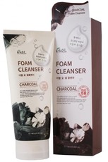 Пенка для умывания с древесным углём EKEL Charcoal Foam Cleanser 