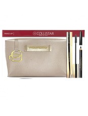 Набор косметический (Тушь для ресниц объёмная, высокая точность Mascara Infinito/High Precision Volume Curl Definition 11мл, тон 01 +Карандаш для век профессиональный Professional Eye Pencil, тон 1) Collistar
