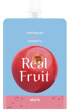 Питательный гель SKIN79 REAL FRUIT SOOTHING GEL - CRANBERRY [FRESHENING / VITALIZING] 