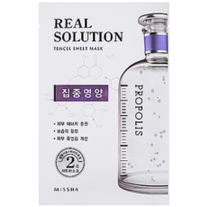 Гелевая маска для лица MISSHA Real Solution Tencel Sheet Mask (Vitalizing), 2уп